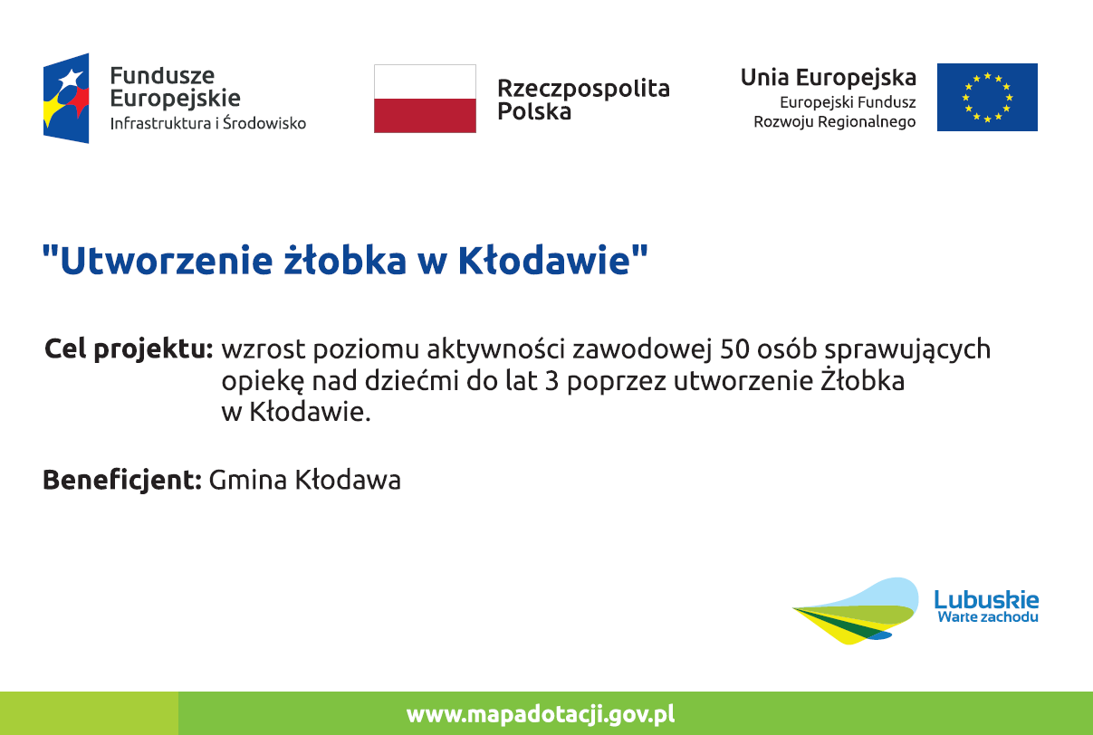 tablica żłobek